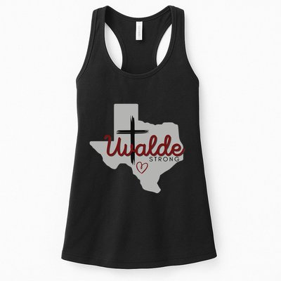 Uvalde Uvalde Strong Pray For Uvalde Womens Tank Top