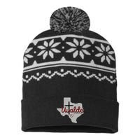 Uvalde Uvalde Strong Pray For Uvalde USA-Made Snowflake Beanie