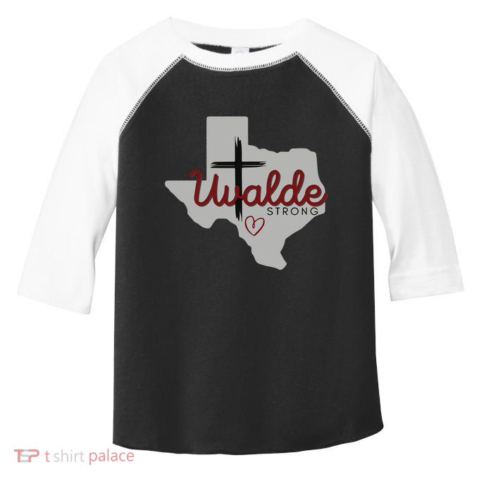 Uvalde Uvalde Strong Pray For Uvalde Toddler Fine Jersey T-Shirt