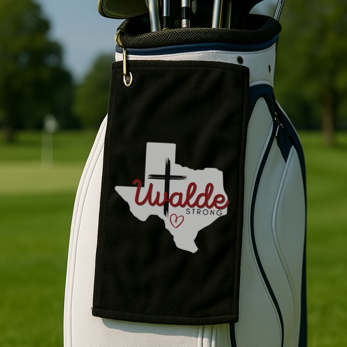 Uvalde Uvalde Strong Pray For Uvalde Golf Towel