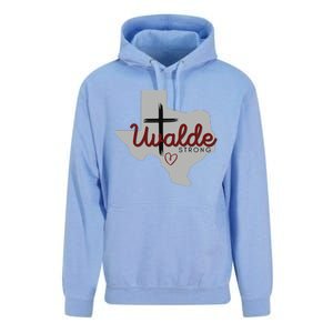 Uvalde Uvalde Strong Pray For Uvalde Unisex Surf Hoodie