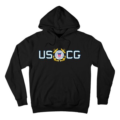 US UNITED STATES COAST GUARD USCG ANCHOR EMBLEM SEAL LOGO Hoodie