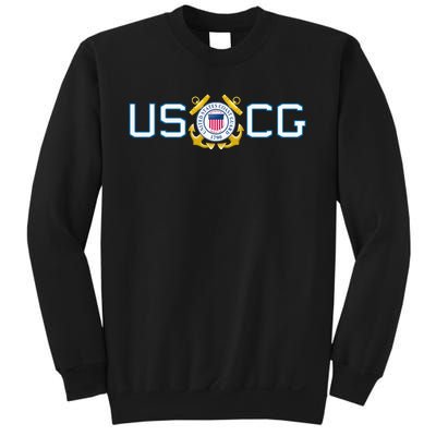 US UNITED STATES COAST GUARD USCG ANCHOR EMBLEM SEAL LOGO Sweatshirt