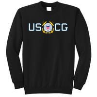 US UNITED STATES COAST GUARD USCG ANCHOR EMBLEM SEAL LOGO Tall Sweatshirt