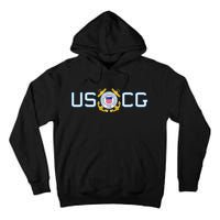 US UNITED STATES COAST GUARD USCG ANCHOR EMBLEM SEAL LOGO Tall Hoodie