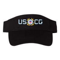 US UNITED STATES COAST GUARD USCG ANCHOR EMBLEM SEAL LOGO Valucap Bio-Washed Visor