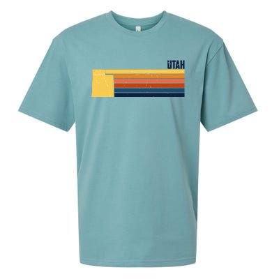 Retro Vintage Utah Sueded Cloud Jersey T-Shirt