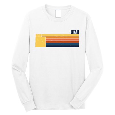 Retro Vintage Utah Long Sleeve Shirt