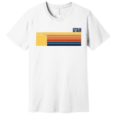 Retro Vintage Utah Premium T-Shirt