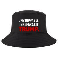 Unstoppable Unbreakable Trump Quote Cool Comfort Performance Bucket Hat