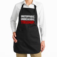 Unstoppable Unbreakable Trump Quote Apron