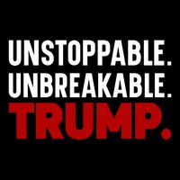 Unstoppable Unbreakable Trump Quote Cooling Performance Long Sleeve Crew