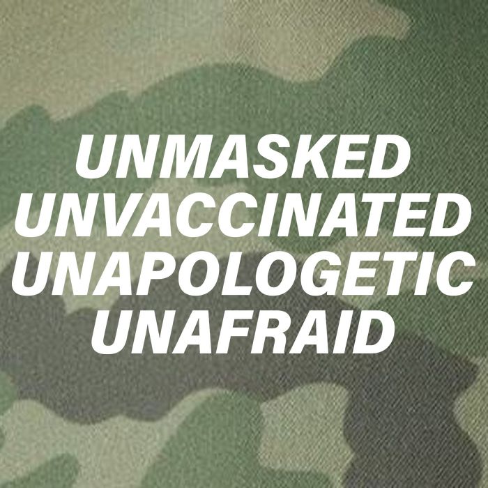 Unmasked Unvaccinated Unapologetic Unafraid Legacy Tie Dye Trucker Hat