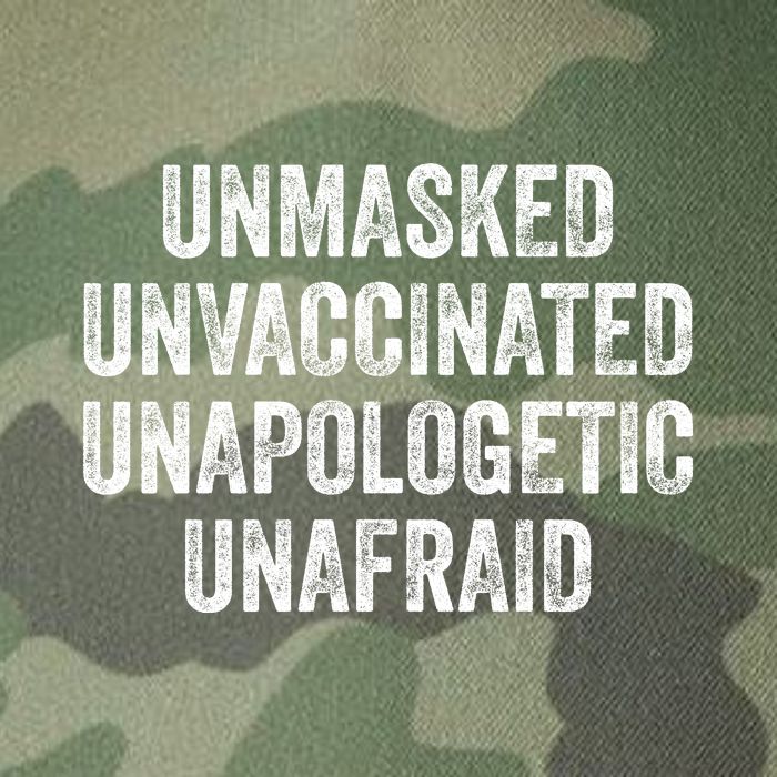 Unmasked Unvaccinated Unapologetic Unafraid Legacy Tie Dye Trucker Hat