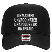Unmasked Unvaccinated Unapologetic Unafraid Trucker Hat
