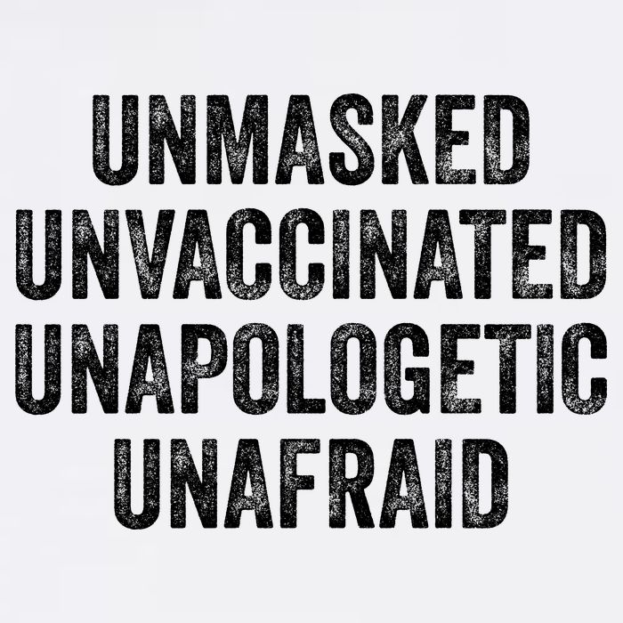 Unmasked Unvaccinated Unapologetic Unafraid Wool Snapback Cap