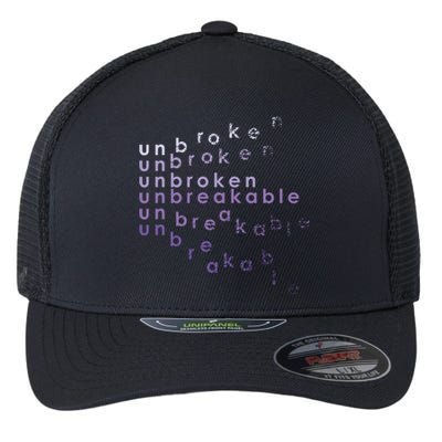 Unbroken Unbreakable Unbreakable Warrior Collection (Ltd) Great Gift Flexfit Unipanel Trucker Cap