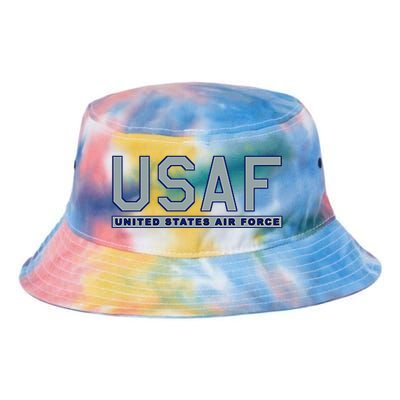 Usaf Us United States Tie Dye Newport Bucket Hat