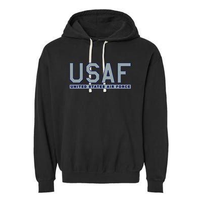 Usaf Us United States Garment-Dyed Fleece Hoodie