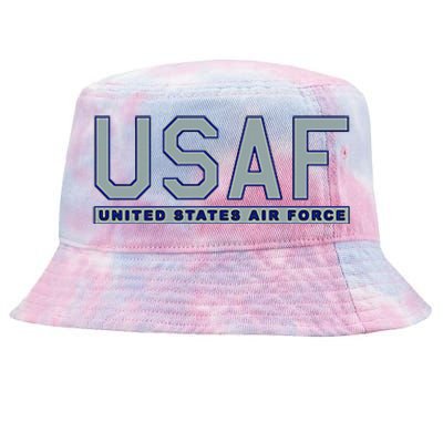 Usaf Us United States Tie-Dyed Bucket Hat