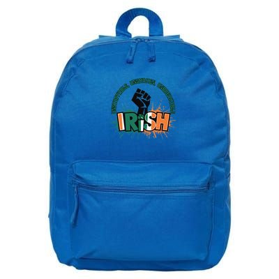 Unstoppable Unshaken Unbreakable Irish Pride St PatrickS Gift 16 in Basic Backpack