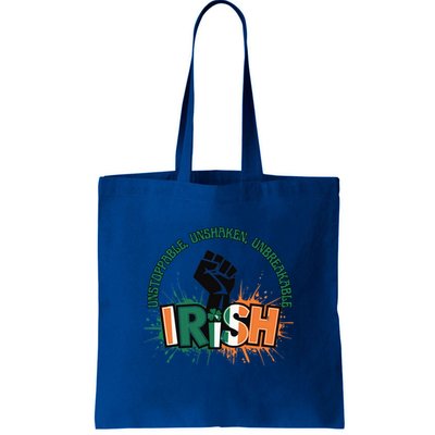 Unstoppable Unshaken Unbreakable Irish Pride St PatrickS Gift Bag