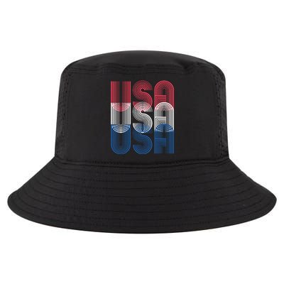 USA USA USA Cool Comfort Performance Bucket Hat