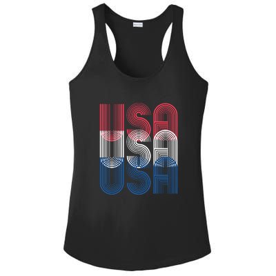 USA USA USA Ladies PosiCharge Competitor Racerback Tank