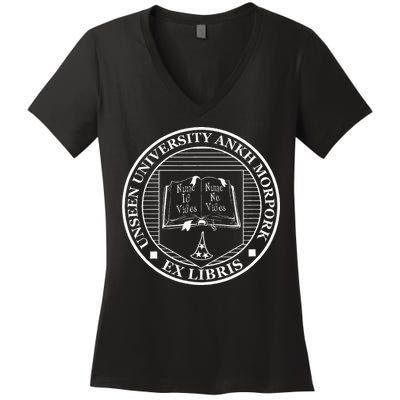 Unseen University Women's V-Neck T-Shirt