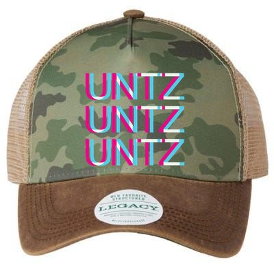 Untz Untz Untz Glitch I Trippy Edm Festival Clothing Techno Legacy Tie Dye Trucker Hat