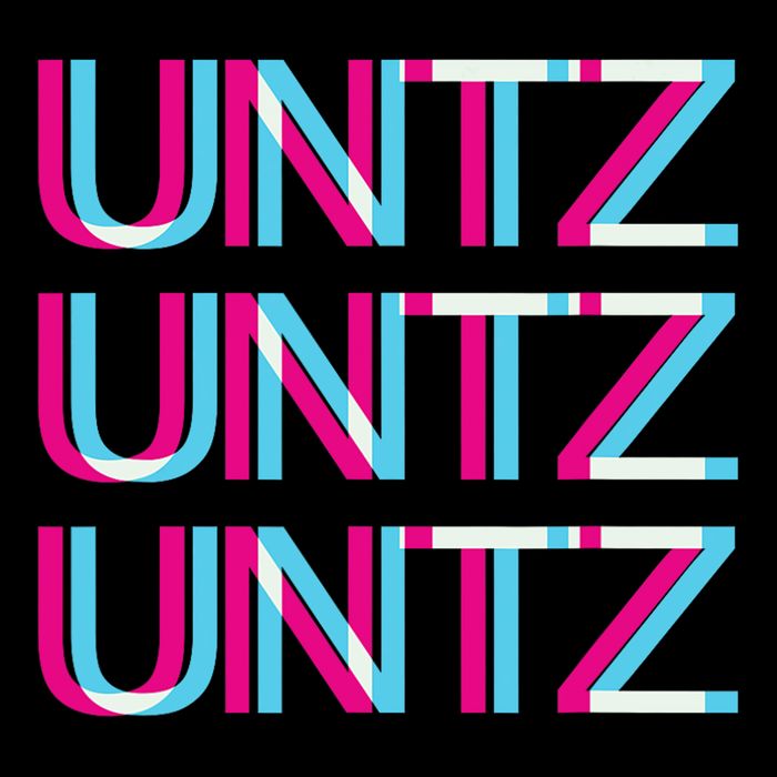 Untz Untz Untz Glitch I Trippy Edm Festival Clothing Techno 7-Panel Snapback Hat