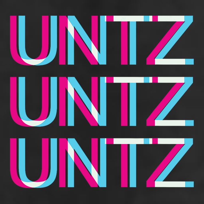 Untz Untz Untz Glitch I Trippy Edm Festival Clothing Techno Adult Drive Performance Visor