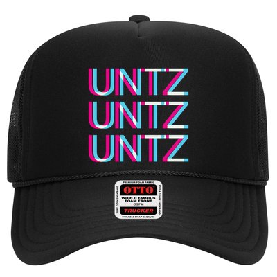 Untz Untz Untz Glitch I Trippy Edm Festival Clothing Techno Trucker Hat
