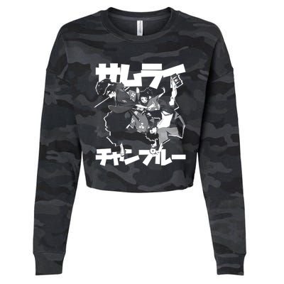 Unholy Union (White) Cropped Pullover Crew