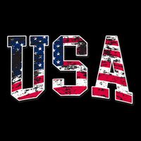 Usa Vintage American Flag Backpack