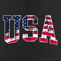 Usa Vintage American Flag Golf Towel