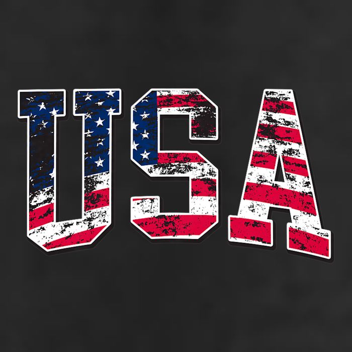 Usa Vintage American Flag Golf Towel