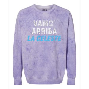 Uruguay Vamos Arriba La Celeste Colorblast Crewneck Sweatshirt