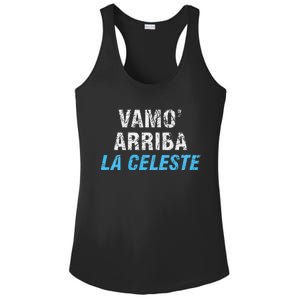 Uruguay Vamos Arriba La Celeste Ladies PosiCharge Competitor Racerback Tank