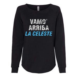 Uruguay Vamos Arriba La Celeste Womens California Wash Sweatshirt