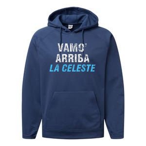 Uruguay Vamos Arriba La Celeste Performance Fleece Hoodie