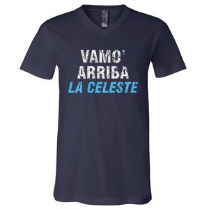 Uruguay Vamos Arriba La Celeste V-Neck T-Shirt