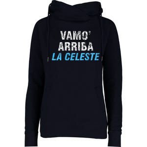 Uruguay Vamos Arriba La Celeste Womens Funnel Neck Pullover Hood