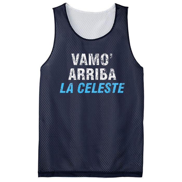 Uruguay Vamos Arriba La Celeste Mesh Reversible Basketball Jersey Tank