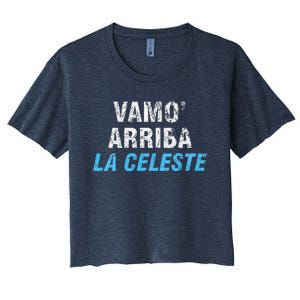 Uruguay Vamos Arriba La Celeste Women's Crop Top Tee