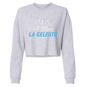 Uruguay Vamos Arriba La Celeste Cropped Pullover Crew