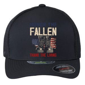 Usa Veterans Day Memorial Day Honor The Fallen Cool Gift Flexfit Unipanel Trucker Cap