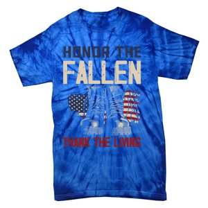 Usa Veterans Day Memorial Day Honor The Fallen Cool Gift Tie-Dye T-Shirt