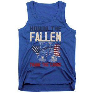 Usa Veterans Day Memorial Day Honor The Fallen Cool Gift Tank Top