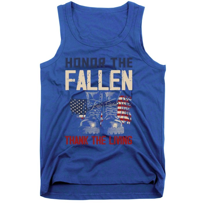 Usa Veterans Day Memorial Day Honor The Fallen Cool Gift Tank Top